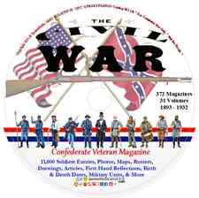Confederate Veteran Magazine 372 dvd Civil War Soldiers Index Genealogy History picture