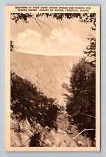 Freeport ME-Maine, Dune Under Old Springs Home, Antique, Vintage Postcard picture