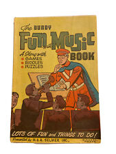 Vintage 1962 The Bundy Fun with Music Book, by H. & A. Seller Inc. Elkhart, IN picture