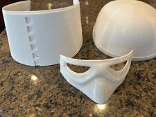 Star Wars Snowtrooper Helmet Kit DIY  Empire Strikes Back with white vinyl picture