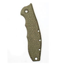 1PC Custom Micarta Handle Patch Scales For Zero Tolerance 0562CF Folding Knife picture