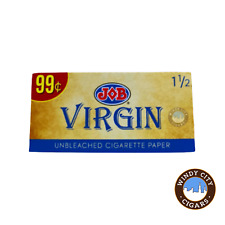 Job Virgin Unbleached 1 1/2 Rolling Papers - 5 Packs picture