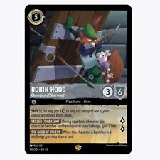 Disney Lorcana Into the Inklands Robin Hood 190/204 Legendary Non-Foil picture