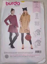 Burda Sewing Pattern 6353 Dress Tunic Size 10-20 Uncut Drop-waist Drawstring  picture