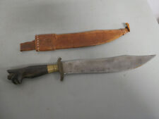 Antique Moro Barong Phillipines Knife W/Sheath picture