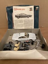 Open Box Vintage Testors Burago Ferrari GTO Metal Body Model Kit 1/24 Scale #152 picture