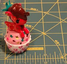 Tokidoki Unicorno Delicious Series 1 Cupcorno Strawberry Cupcake Figure picture