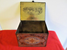 Vintage H. J. Heinz 57 Company Large Biscuit Tin Lithograph Box ~ Early 1900's picture