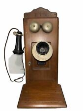 Antique Western Electric Hand Crank Wood Wall Telephone Phone picture