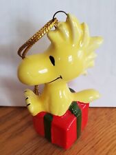 Vintage 1965 UFC Peanuts Woodstock Sitting On Gift Christmas Ornament Retro  picture