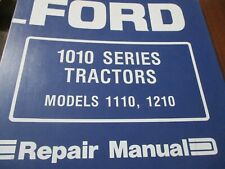 Ford 1110, 1210 Tractors Repair Manual 1984 picture