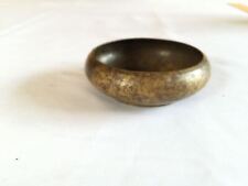 Chinese Antique bronze low bowl / Incense burner 3
