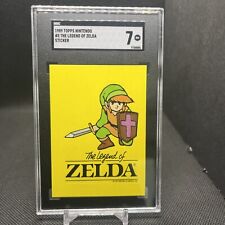 1989 Topps Nintendo Game Tip Stickers #5 The Legend of Zelda SGC 7 picture