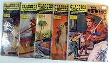 Classic Illustrated Lot of 5 #35,5,42,146,122 Classical (1967) 1st Print Comics picture