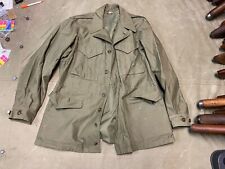 ORIGINAL WWII US ARMY M1943 M43 COMBAT FIELD JACKET- 44R picture