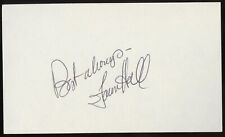Fawn Hall signed autograph 3x5 Cut Secretary to Lieutenant Colonel Oliver North picture