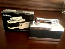 SWANK CONVERTIBLE vintage  butane  table lighter  MID CENTURY  w germany w/box picture