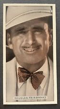 1934 Douglas Fairbanks Tobacco Famous Film Stars Card #23 **Great Condition** picture