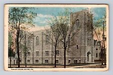 Sayre PA-Pennsylvania, Parish House, Antique, Vintage Souvenir Postcard picture