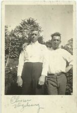 rppc - ANCESTOR - ELMER VOGELSANG & FRIEND - CIRCA 1910 picture