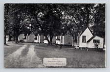 Gibson's Blue Anchor Cabins Motel Poland New York NY Roadside America Postcard picture