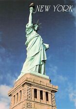 New York City Manhattan Ellis Island Statue of Liberty UNP 6x4 Vtg Postcard U5 picture