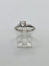 SIZE 6 2g 925 STERLING SILVER SOLITAIRE FINE MARKED JEWELRY RING picture