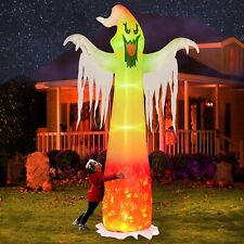 9 FT Halloween Inflatables Outdoor, Halloween Blow Up Yard Decorations LED picture
