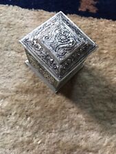 Antique / Vintage Silver Plated Inkwell by Barbour S. P. Co International S. Co picture