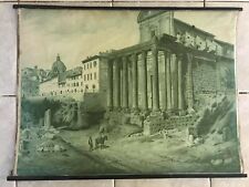 Roman forum - Italy- Rome litography - litograph poster picture