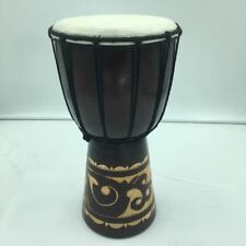 Tribal African Djembe Drum, 11 3/4
