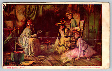 c1900s The Love Drop Witchcraft Love Potion Voodoo Antique Vintage Postcard picture