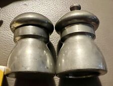 VTG Salt Shaker & Pepper Mill Pewter by Raimond Pewter Made In Italy Nice picture