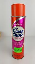 Vintage 1974 Johnson Wax Klean 'n Shine Foam Cleaner 15 Oz Metal Can Read picture
