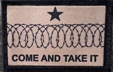 Barbed Razor Wire Come and Take It  Funny Morale Patch  Made in the USA picture