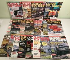 Lot 19 magazines CLASSIC TOY TRAINS 2000-2001-2002-3 MTH; Lionel; American Flyer picture