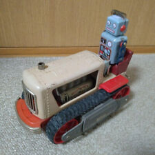 Nomura Toy Electric Tin Robot Tractor Retro Movable Parts Rare picture
