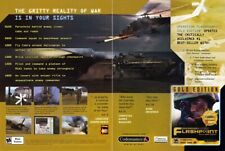 Operation Flashpoint PC Gold Edition Original 2003 Ad Authentic Video Game Promo picture
