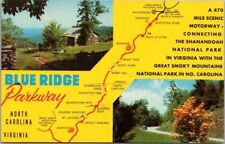c1960s North Carolina / Virginia Postcard 