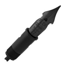 Conklin Fountain Pen in Stainless Steel Black - Omniflex Nib - NEW CK12135 picture