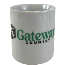 Gateway Country Mug Vtg White & Black Coffee Tea Computer Cup picture