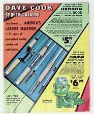 1960's Cooks Sporting Catalog Pflueger, Zebco, Mitchell Reels Old Fishing Tackle picture
