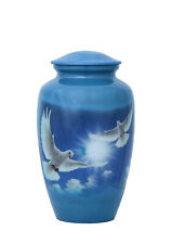 A H Pigeon Fly Handmade Keepsake Urn Memorial Cremation Urn for Human Ashes Sky picture