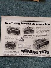 M71-9  Ephemera  1930s Advert Triang Toys Df443 picture