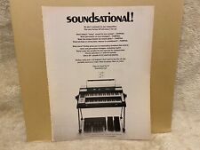 FRAMED ADVERT 11X8 FARFISA VIP 233 AMPLIFIER picture