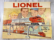 Vintage Lionel 1960 Postwar Catalog Nice Shape O27, Super O, HO 56 Pages picture