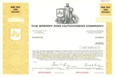 Sperry and Hutchinson Co. - 1900 Specimen Stock Certificate - Specimen Stocks &  picture