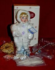 VINTAGE Ashton Drake Galleries A Snowbaby Christmas Doll New In Box picture
