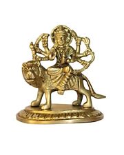 Shilppam Sherawali MATA Brass Hindu Ma Ambe Statue| Religious Ma Durga Idol |... picture