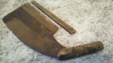 Vintage Japanese Antique Old Hand Saw Carpentry Tool Big Long Blade Used #3 picture